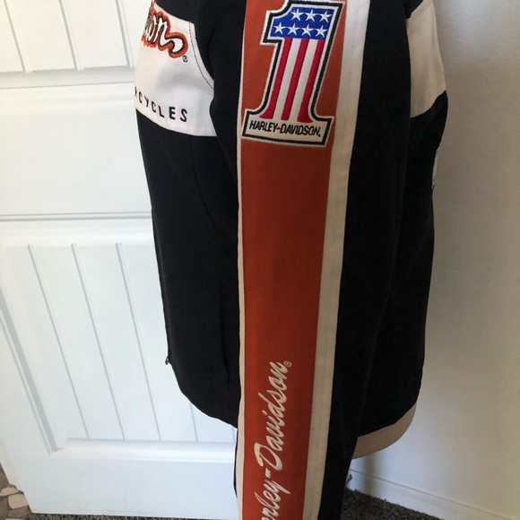 NWOT. A retro style Harley Davidson jacket. - Picture 3 of 14